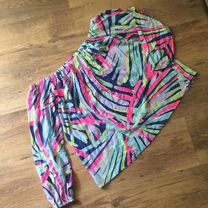 Women’s over the shoulder Lily Pulitzer top